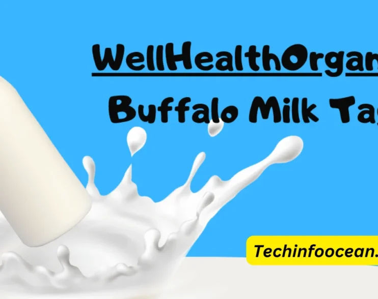 wellhealthorganic buffalo milk tag